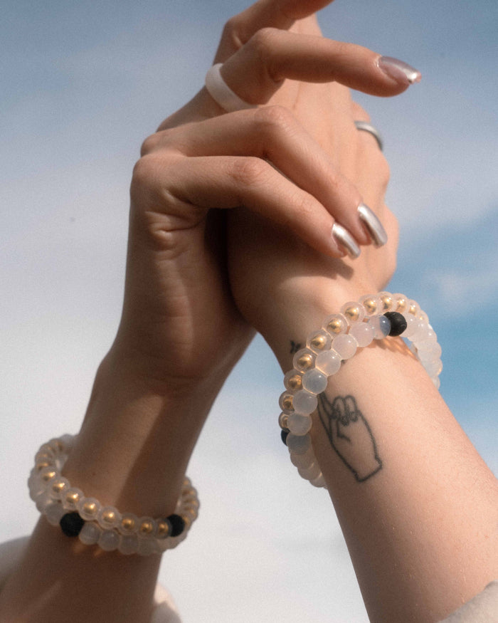 Gold Metal Sphere Bracelet